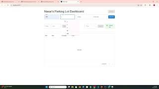 Parking Lot Management Application - Nasar