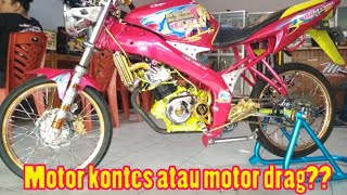 #7 VIXION BERGAYA MOTHAI BUAT KONTES OKE DRAG RACE OKE