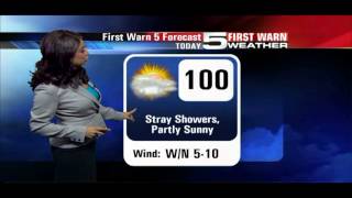 FIRST WARN 5 Quickcast - August 29