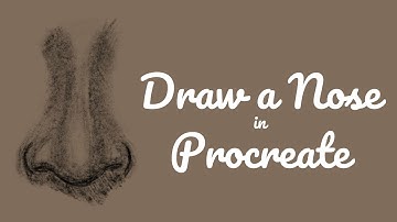 How to Draw a Nose in Procreate