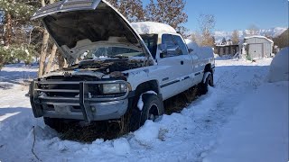 Will it start? Rescuing a 96 Dodge Ram 2500 Cummins 12 valve  Part 1