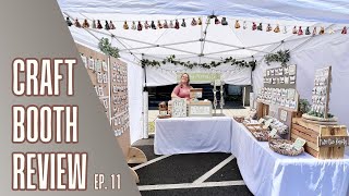 Craft Fair BOOTH REVIEW - Ep. 11 - Vendor Booth Display Ideas