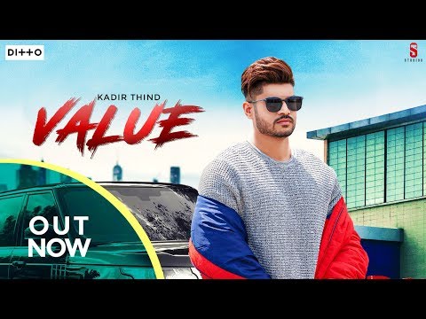 VALUE LYRICS - Kadir Thind | Feat Ravi Raj