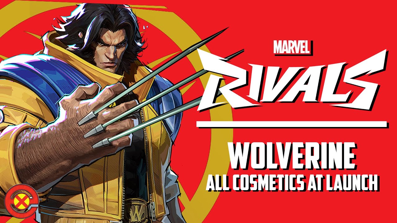 Cosmetics Menu Rivals Marvel Rivals | All Cosmetics at Launch | WOLVERINE 🟡 - YouTube