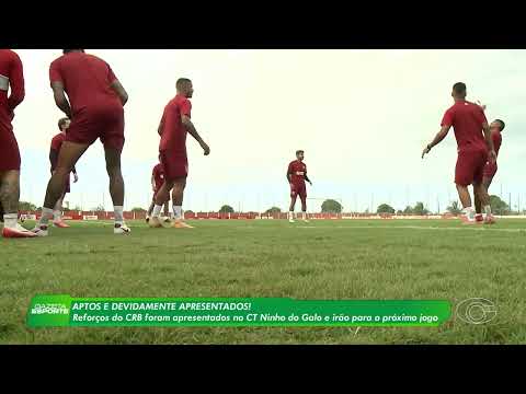 Reforços do CRB são apresentados no CT Ninho do Galo - 12/09/2026
