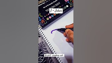 J for Joker in easy cursive #shorts #viral #trending #trending #atoz #videos