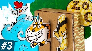 Box City #3: The Zoo & Park | DIY Cardboard Houses & Craft Ideas for Kids