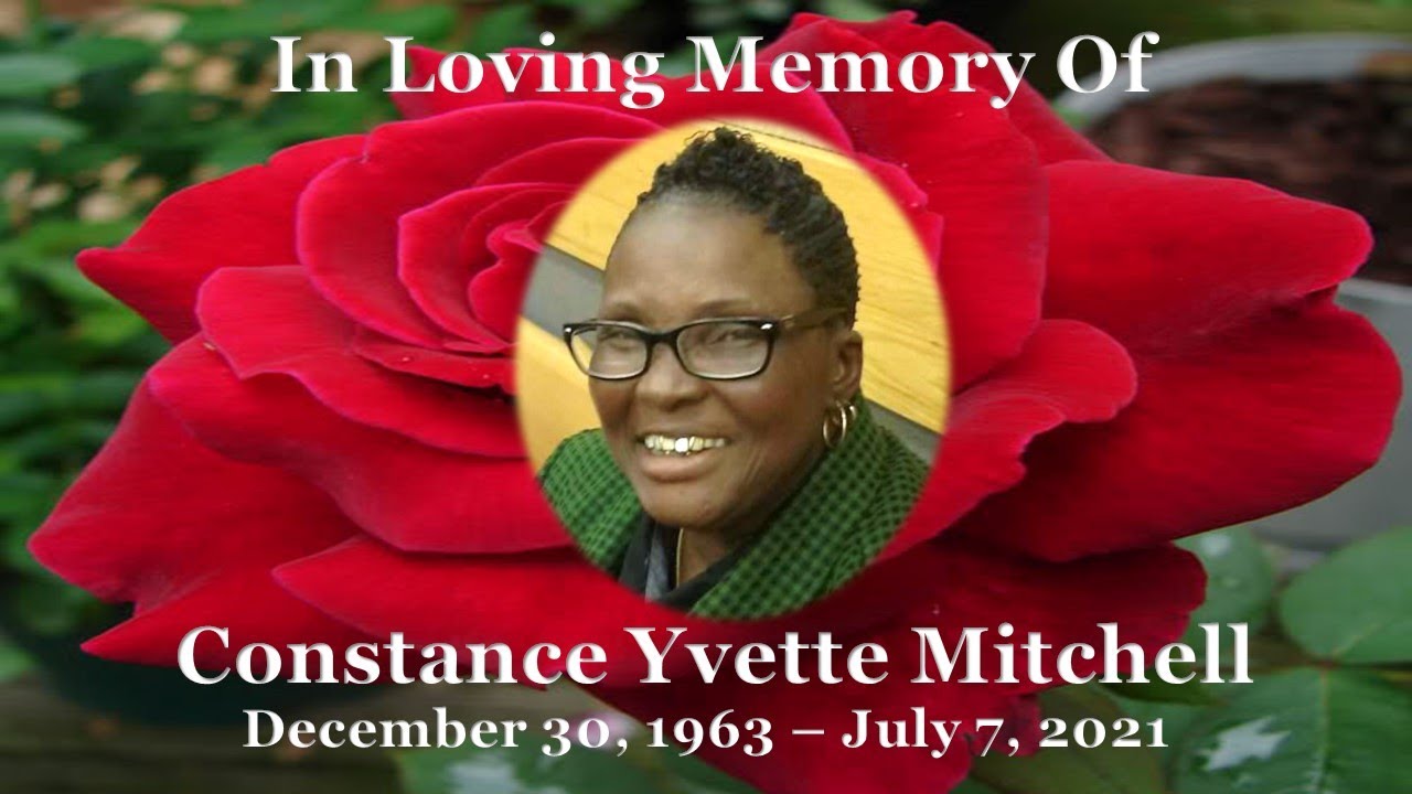 Constance Yvette Mitchell - Homegoing Celebration - YouTube