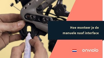 How to assemble the manual hub interface