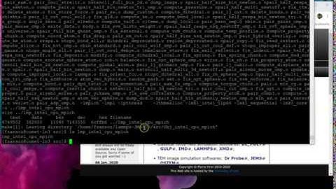 Tutorial 3 | LAMMPS Installation & Testing on Comet (XSEDE)