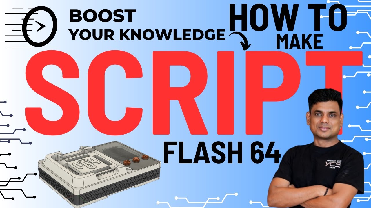 HOW TO MAKE SCRIPT FOR FLASH 64 BOX !! LIVE ONLINE TRAINING !!