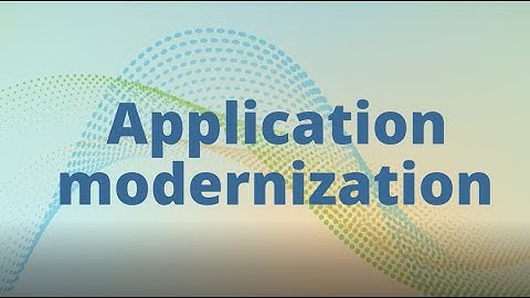 Mainframe modernization