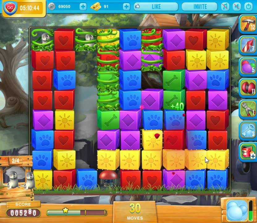 Pet Rescue Saga level 1128 no hammers 😈 ►TOBIAS DEAMON◄