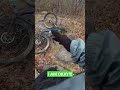 I used to be a mountain biker once, but then I took a rock to the knee #mtb #mountainbike #va #fail