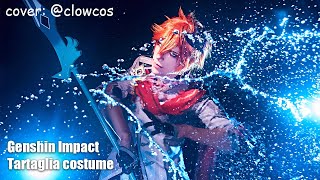 Genshin Impact Tartaglia cosplay showcase Rolecosplay