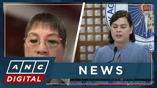 Kapunan rejects argument VP Sara fund misuse issue is small compared to flood control mess | ANC