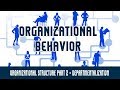 Management | Organizational Behavior | Organizational Structure Part 2 - Departmentalization