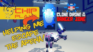 Clone Drone In The Danger Zone - Escaping The Arena
