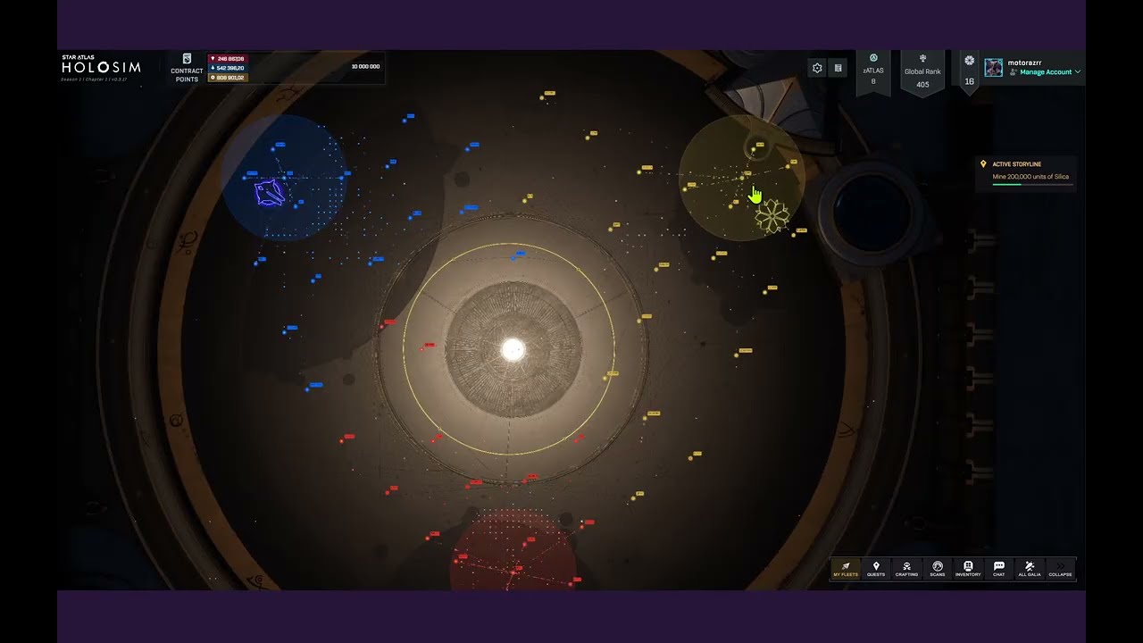 Star Atlas Holosim. Настроил добычу основных ресурсов. А ты как сделал, напиши в комментах?