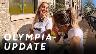 "Ich bin ein schlechter Einfluss" 🙈😄 | Olympia-Update mit Kathy & Giulia