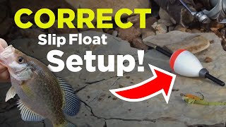 When to Use a Slip Float? (Crappie Fishing)