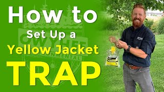 How to Set Up a Disposable Rescue YELLOW JACKET TRAP