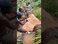 This is the traditional method for making sago#fypシ #knowledge