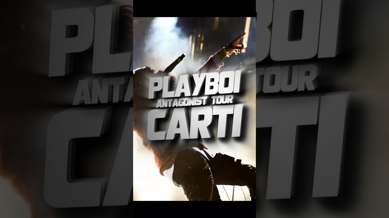 Playboi Carti Announces The “Antagonist Tour” #playboicarti #kencarson  #destroylonely #homixidegang - YouTube
