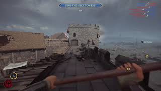 Mild teamkilling in Chivalry 2.