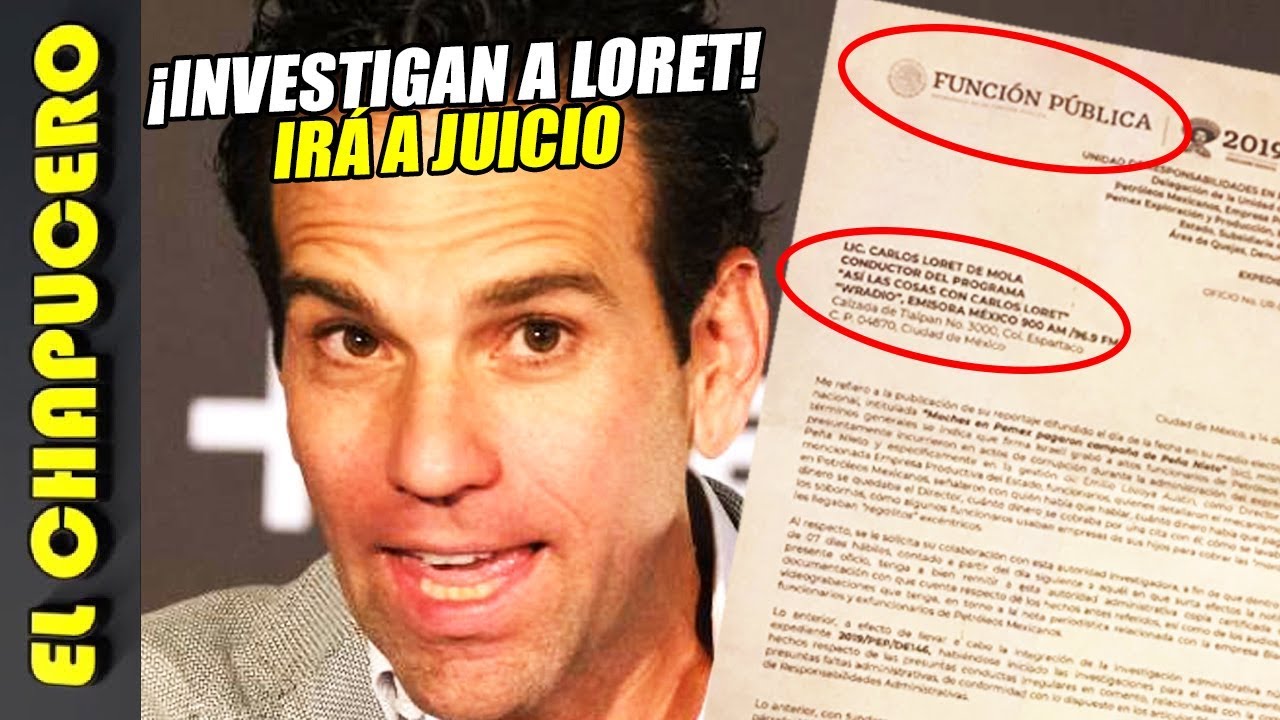 ¡Investiga gobierno de AMLO a Loret! Lo vinculan a juicio internacional amlodipine mg