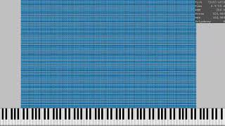 [idk if this is a Black MIDI] Orangepaprika67 - Notes Per Second Lag Tester