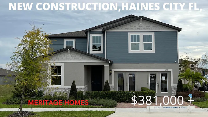 MERITAGE HOMES, PRIMOSE MODEL, HAINES CITY FLORIDA, 4BED, 3 BATH, 2631SQFT, STARTING AT $381,000.