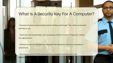 What Is A Security Key For A Computer? - SecurityFirstCorp.com