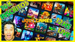 12 HORAS DE LIVE JOGANDO NO ROBLOX!!! 10K INSCRITOS!!⚡️ROBLOX ⚡️