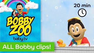 Bobby speelt 20 MINUTEN! - Watch Bobby play!  - 20 minutes - Bobby Zoo - baby tv