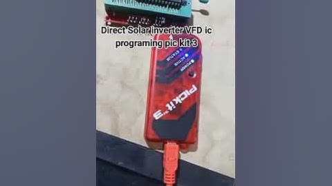 Sine wave inverter program hex code uploading to dsPIC30f2010 #Solar #inverter #5kw #7kw