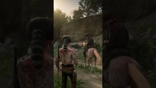 Rdr2 Arthur Brutal Robbery #rdr2 #shorts