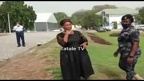 Daughter of late Former President Jerry John  Rawlings shows up after his death