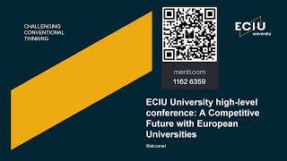 ECIU University’s high-level conference full video: A Competitive Future with European Universities
