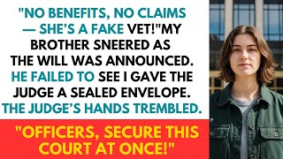 My Brother Mocked My Military Service in Court — Until the Judge’s Judgment Turned Everything....