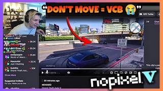 🔥xQc Watches AnthonyZ Juking COPS like Butter I NoPixel V GTA RP