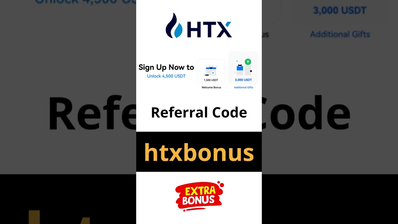 HTX Welcome Bonus 2025 – Sign Up with Referral Code htxbonus