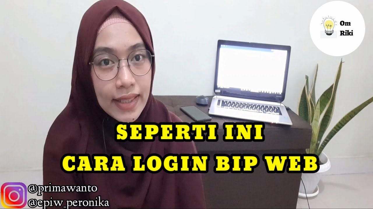 Cara login aplikasi BIP web - YouTube