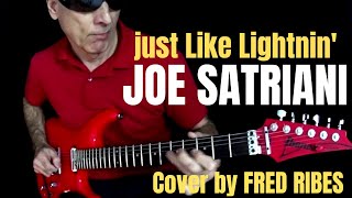 JOE SATRIANI Just Like Lightnin&#39; cover by Fred RIBES  Ibanez JS2480