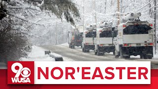 Nor'easter to bring HEAVY SNOW to Northeast