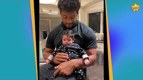 For the Win: Russell Wilson and Ciara dote on sleepless in Seattle with baby boy