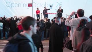 Microsoft Store grand opening in times square