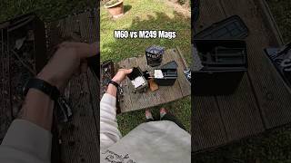Airsoft M60 Vs M249 Mags Charge