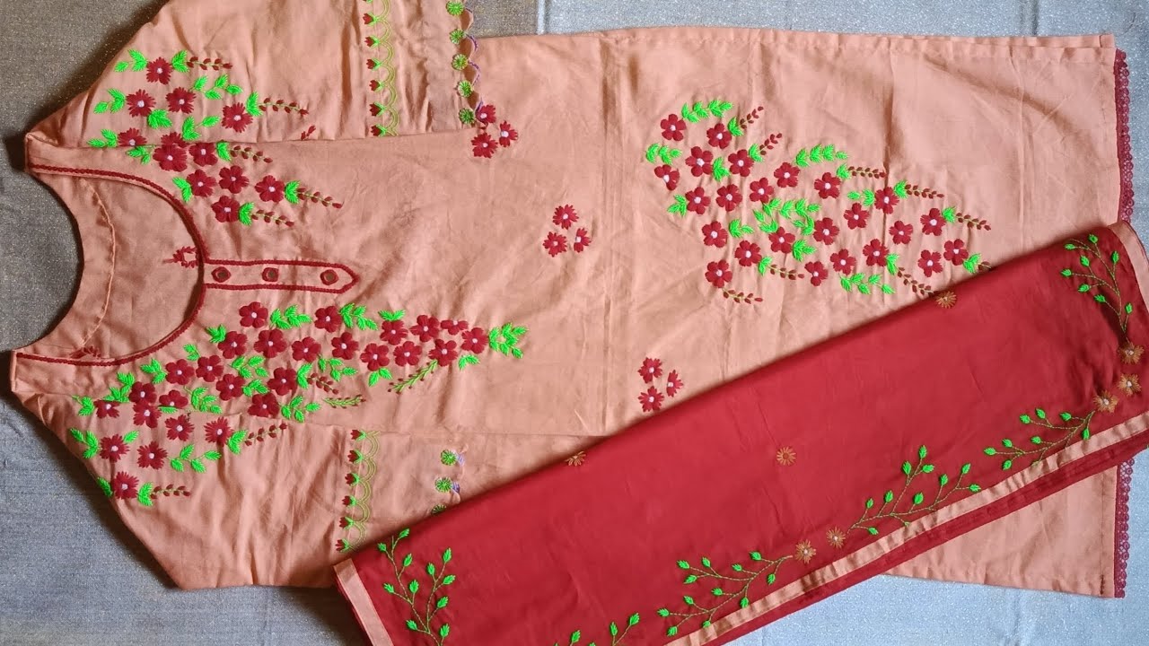 অসম্ভব সুন্দর একটি জামার নকশা||Extraordinary design of a Girl shirt 👕 2025