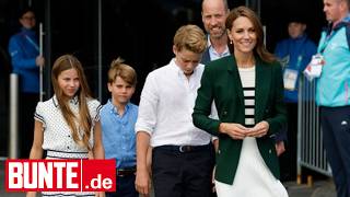 Prinz Louis begeistert neben seinen Geschwistern George und Charlotte